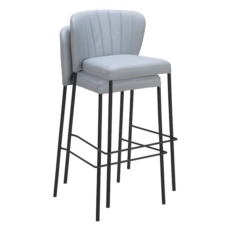 Linz Barstool Gray