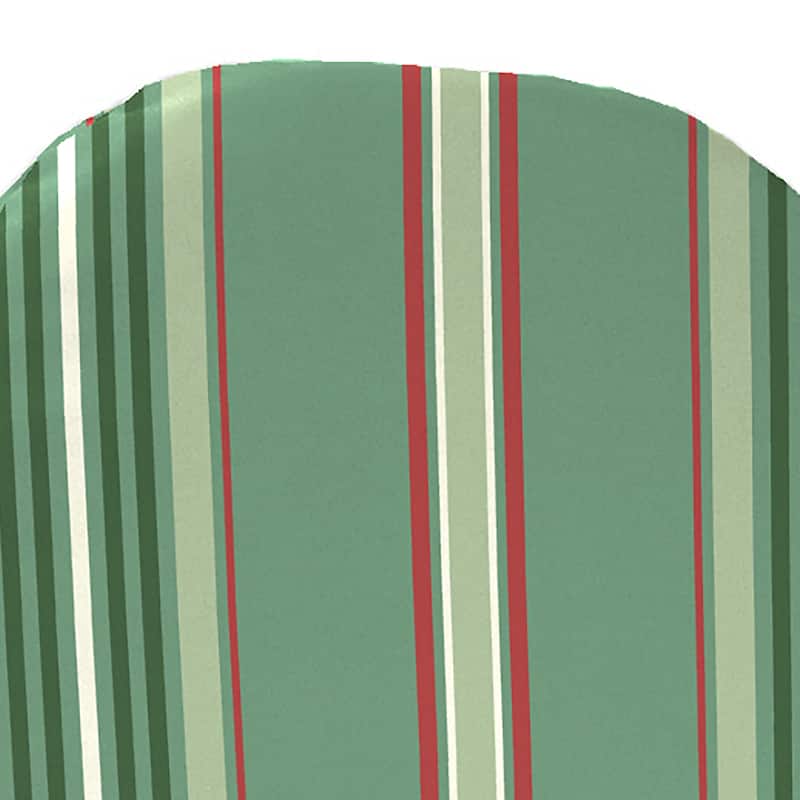 19" x 51" Outdoor Adirondack Chair Cushion with Ties - 50.5'' L x 19'' W x 4'' H
