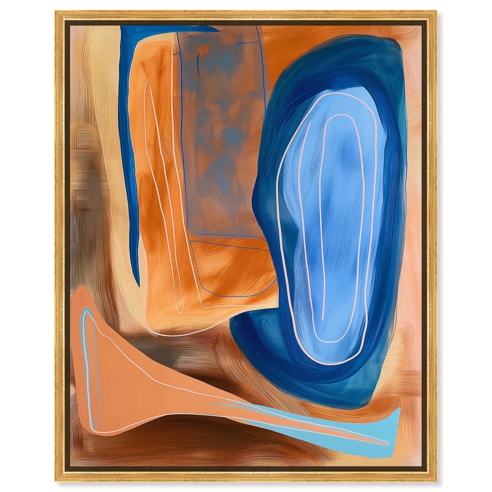 An Abstract Oil I Canvas by Art Remedy