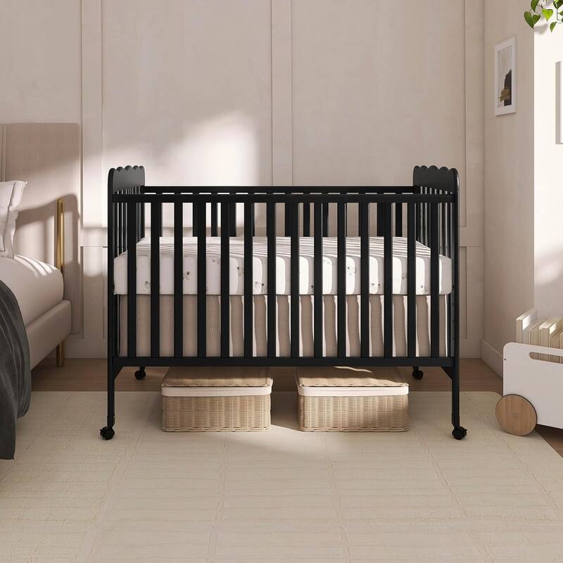 Dream On Me, Carson Classic 3 in 1 Convertible Crib - Black