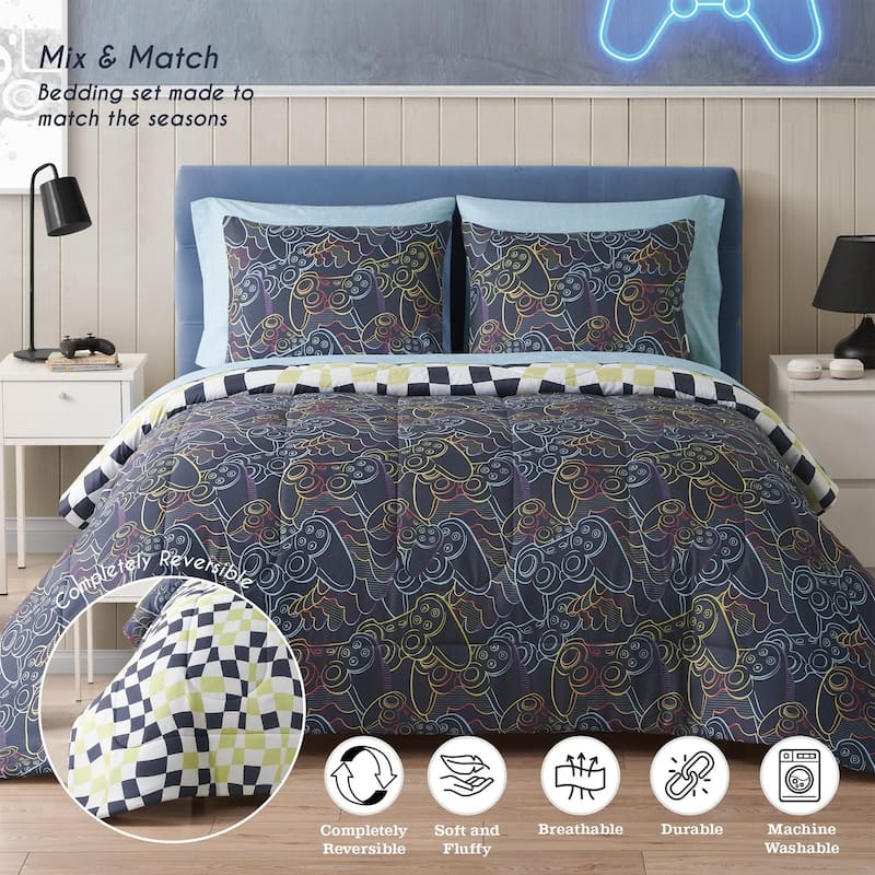 Gamer Juvenile Bed in a Bag