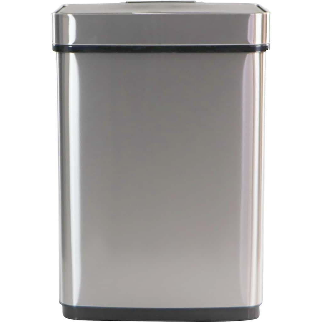 Hanover 50-Liter / 13.2-Gallon Trash Can with Sensor Lid in Stainless Steel