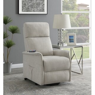 Coaster Furniture Herrera Power Lift Massage Recliner with Wired Remote