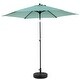 preview thumbnail 36 of 48, 9FT Outdoor Patio Umbrella Outdoor Table Umbrella with Push Button Tilt and Crank