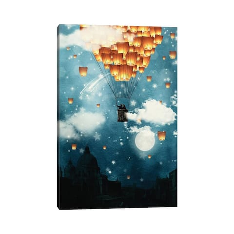 iCanvas "Where All The Wishes Come True" by Paula Belle Flores Canvas Print