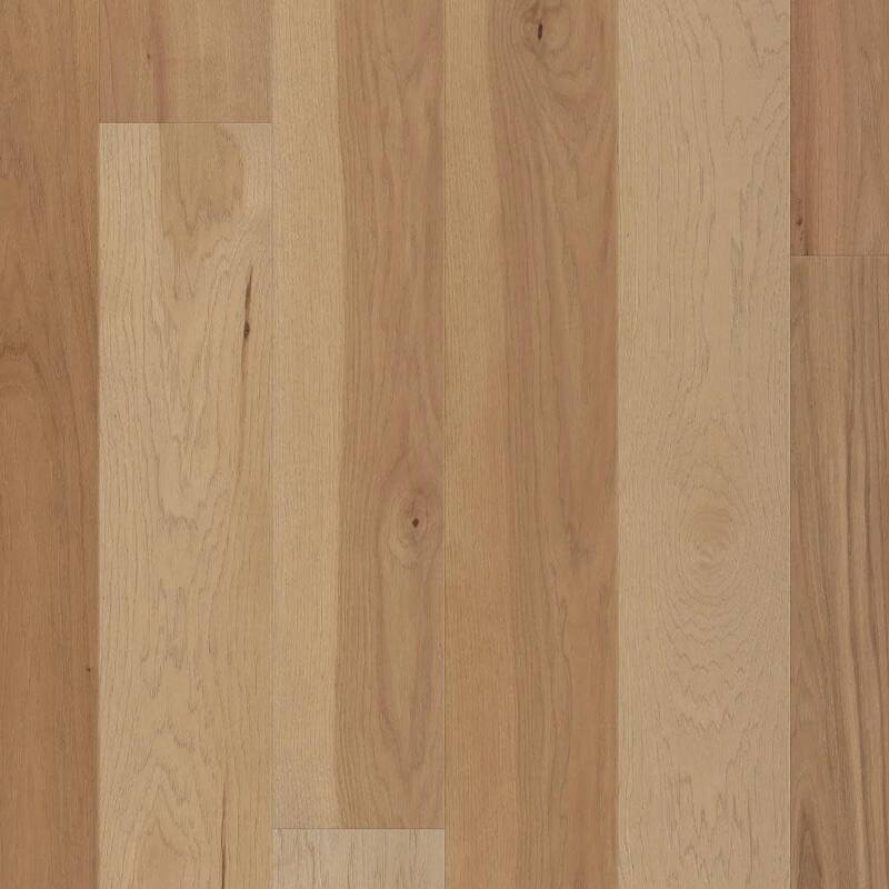 Shaw SW773 Repel 7" Wide Wire Brushed Engineered Hickory Hardwood - Spirit