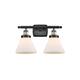Option Matte White / Black Antique Brass