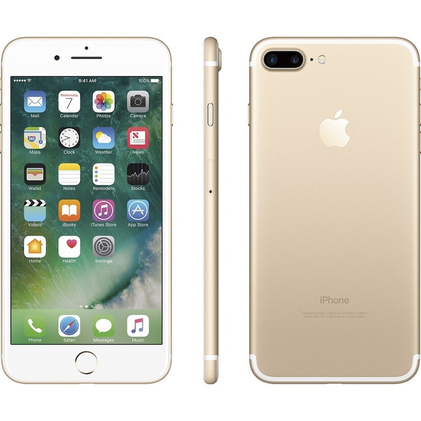 Shop Refurbished Apple Iphone 7 Plus 128gb Gsm Unlocked Gold Overstock 30729076