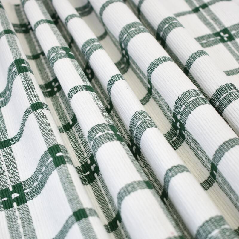 Fabstyles Winter Plaid Set of 4 Cotton Placemats - 13x19