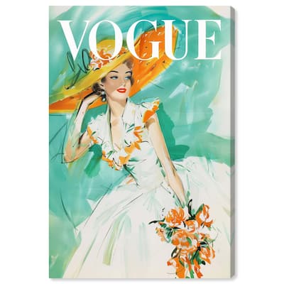 In the Summer Breeze Cover Canvas by Art Remedy, Gallery Wrapped