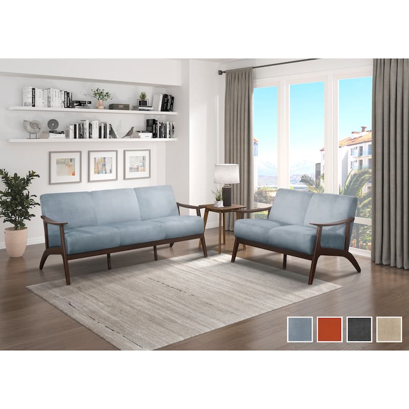 Parlier 2-Piece Velvet Sofa Set