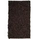 preview thumbnail 20 of 90, SAFAVIEH Handmade Leather Shag Alois Modern Rug 4' x 6' - Dark Brown - Rectangle