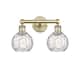 Option Antique Brass / Clear Water Glass