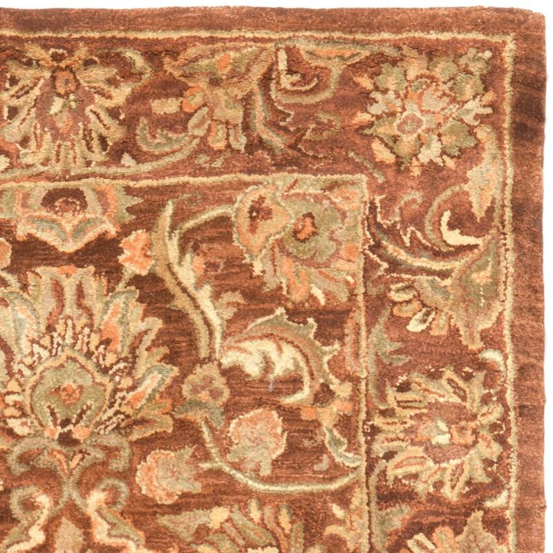 SAFAVIEH Handmade Golden Jaipur Racheal Traditional Oriental Wool Rug