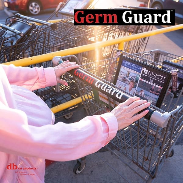 dbest products Germ Gard Contactless Grocery Shopping Cart Handle Cover