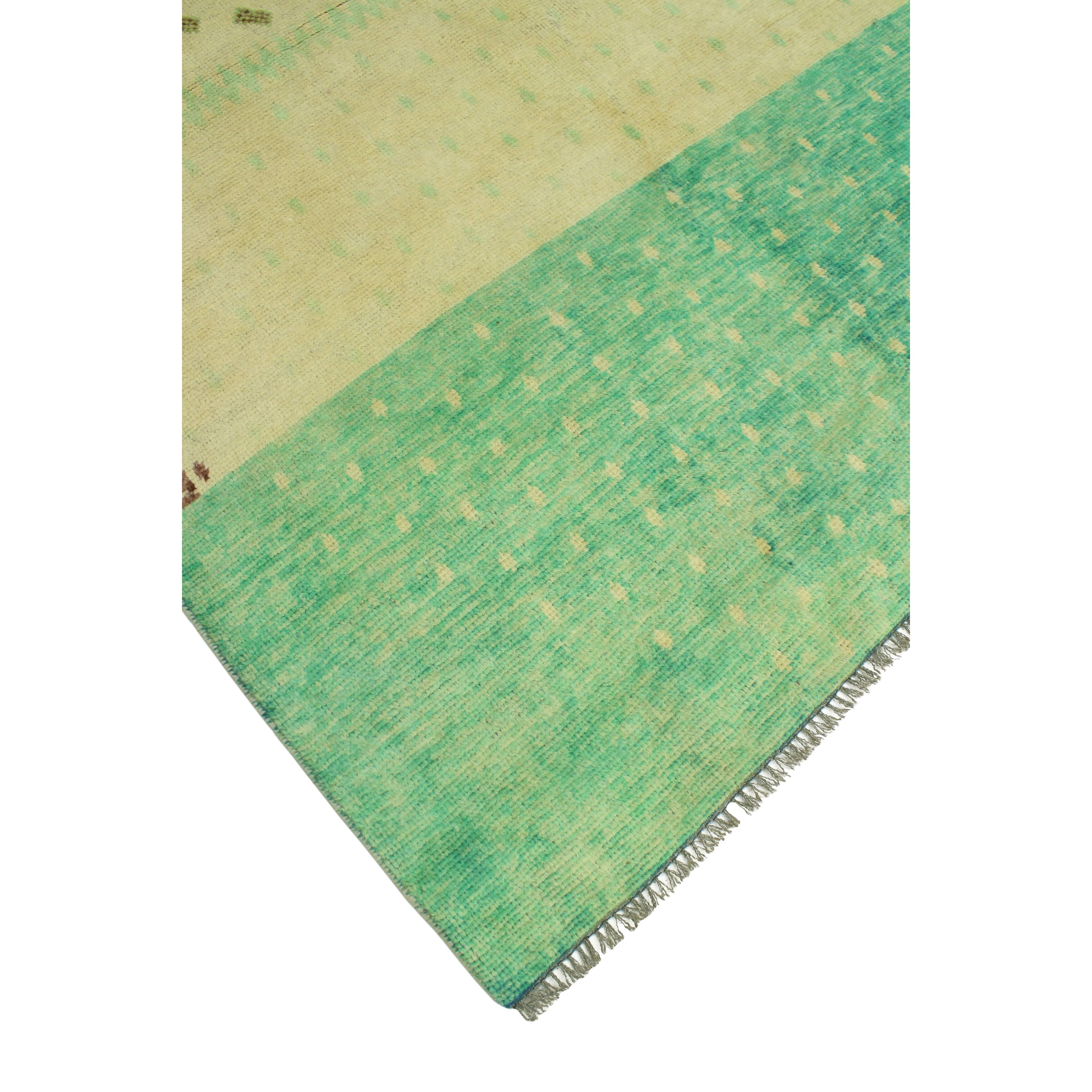 Noori Rug Balochi Winnie Ivory/Turquoise Rug 5'10" x 7'8" Bed Bath