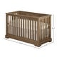 preview thumbnail 2 of 3, Hanley 56" Wide Island Crib, Cashew