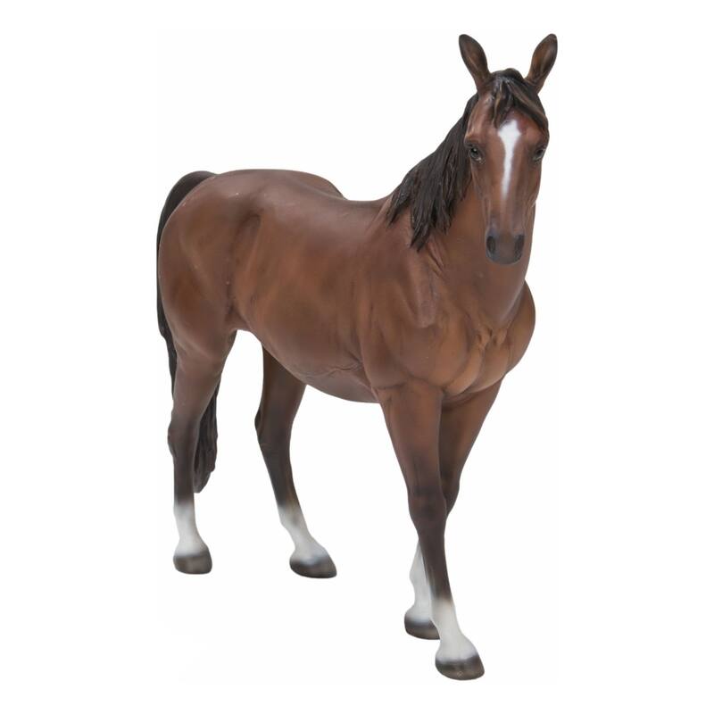 9" Standing Horse Outdoor Garden Statue
