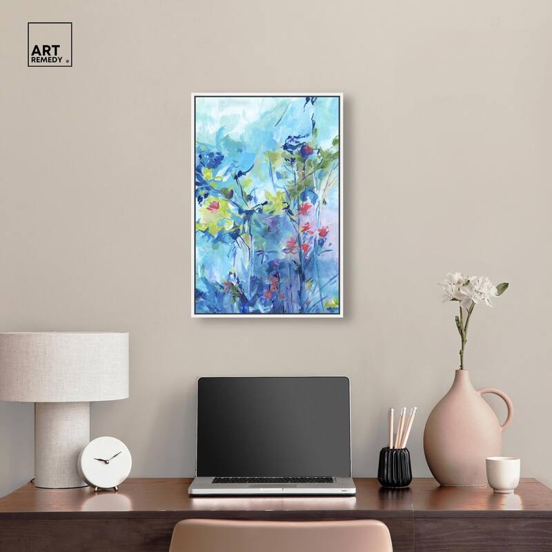 Heavenly Blue II Canvas by Art Remedy