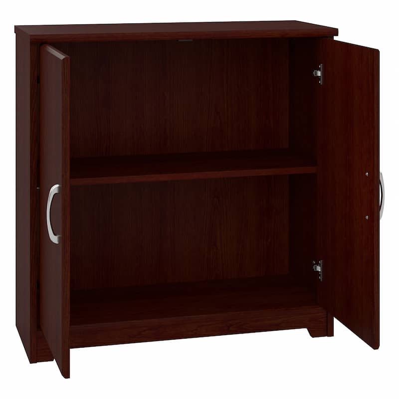 Cabot Small Entryway Cabinet with Doors by Bush Furniture