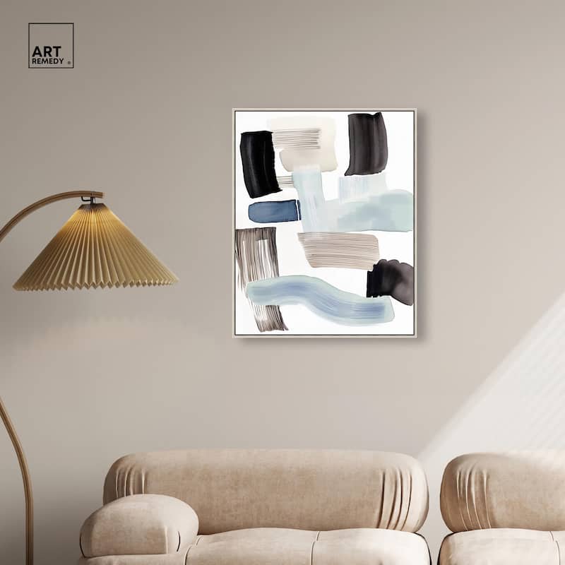 Abstract Order Canvas by Art Remedy