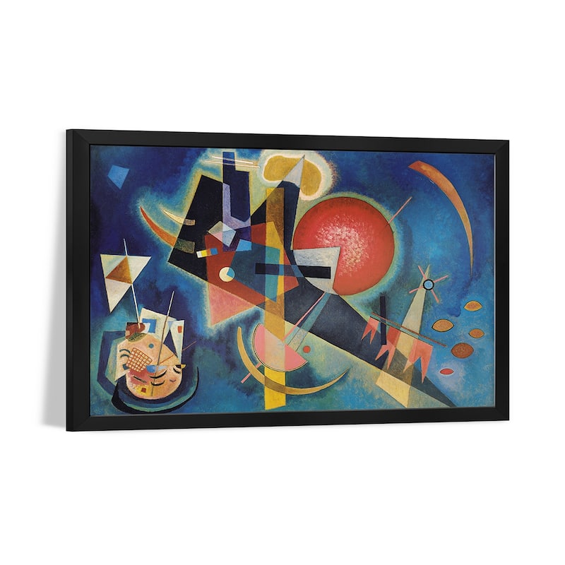 Im Blau Premium Framed Poster by Wassily Kandinsky