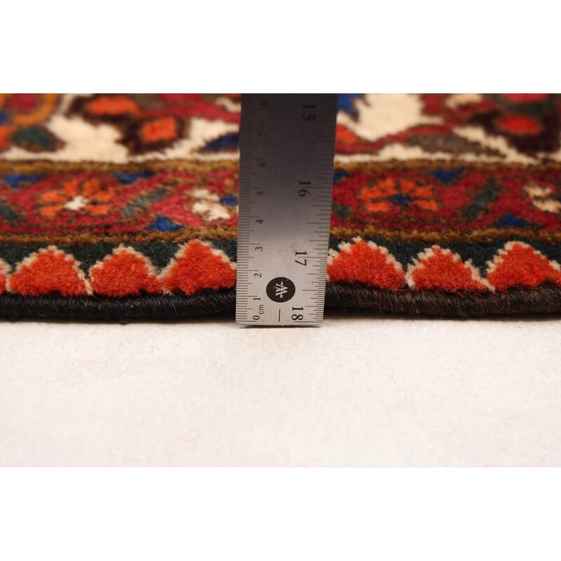 ECARPETGALLERY Hand-knotted Kayseri Vintage Red Wool Rug - 5'8 x 10'1