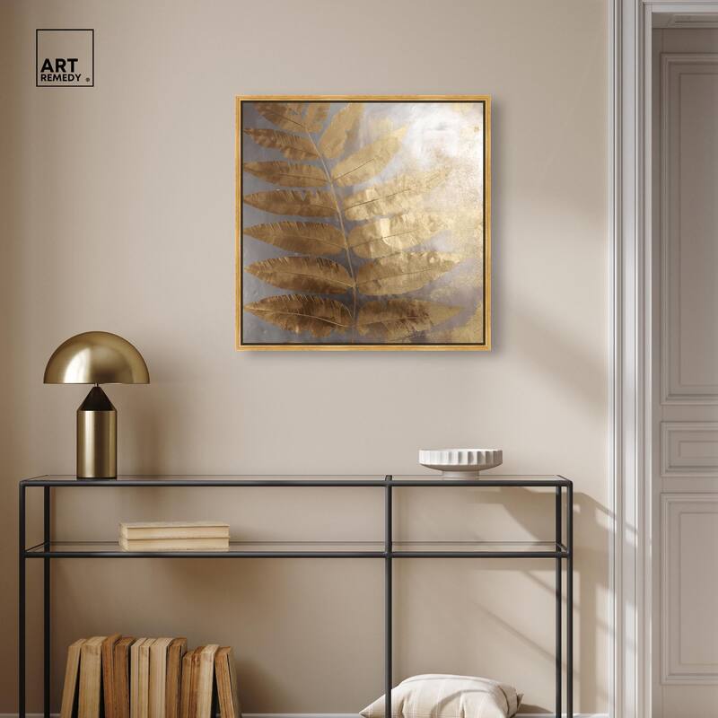 Golden Canopy (II) Canvas by Art Remedy