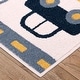 preview thumbnail 6 of 11, Orian Rugs Playroom Traffic White Stain Resistant Kids Area Rug