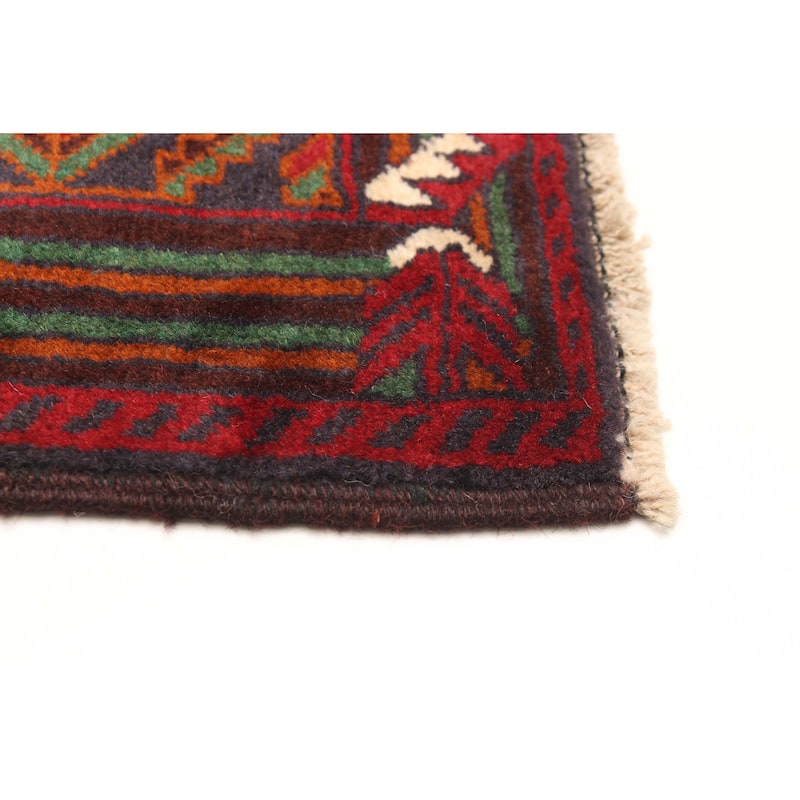 ECARPETGALLERY Hand-knotted Teimani Brown Wool Rug - 3'10 x 6'3