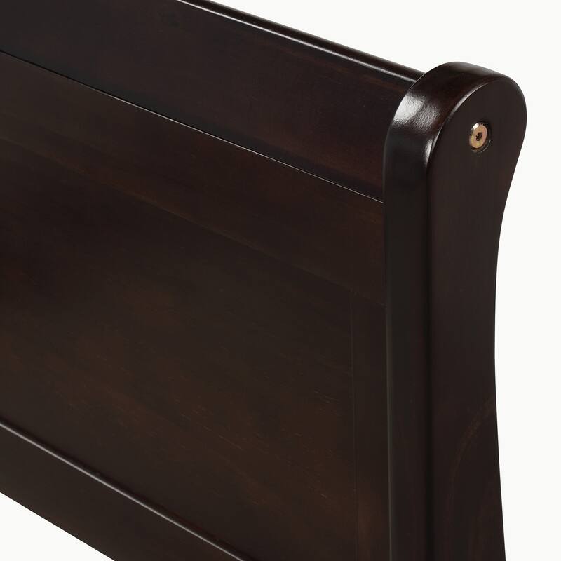 Full Queen Twin Size Wood Platform Bed