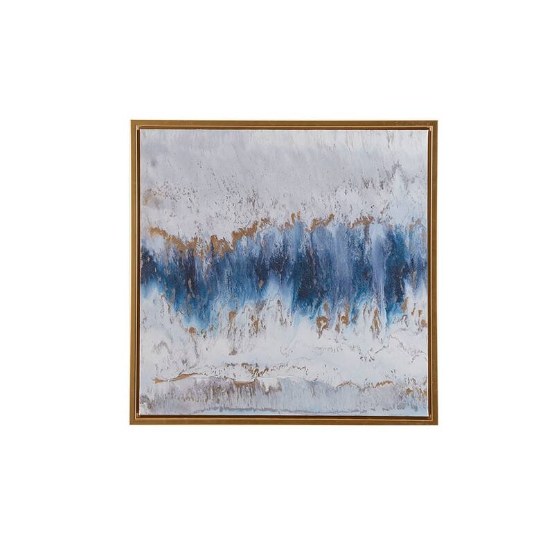 Gracie Mills Louise Tranquil Sorbet Sky Gel Coat Canvas