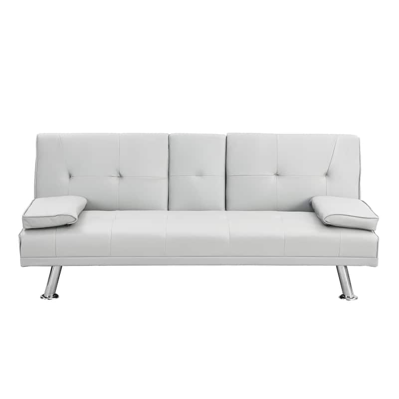 Sofa Bed with Armrest Two Holders