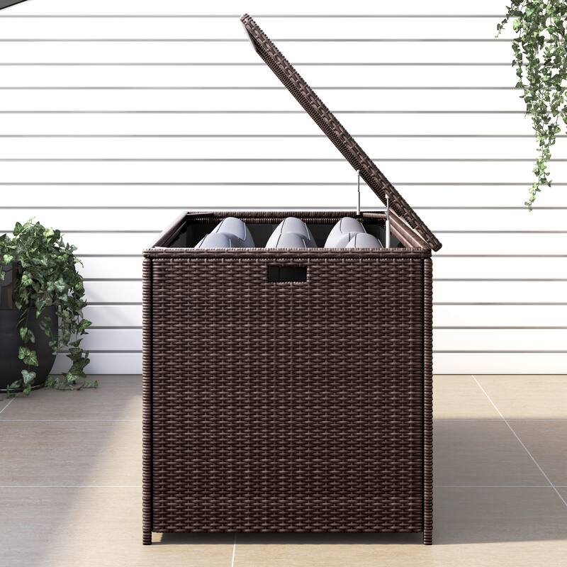 Corvus Lattice 202 Gallons Outdoor Cushion Storage Box