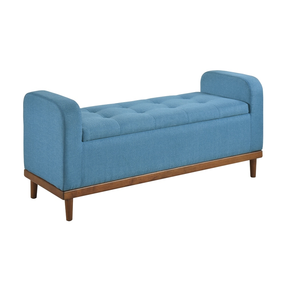 Fremont & Park Brighton Fabric Lift Top Storage Bench