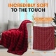 preview thumbnail 41 of 81, Cheer Collection Faux Fur/ Microplush Reversible Throw Blanket