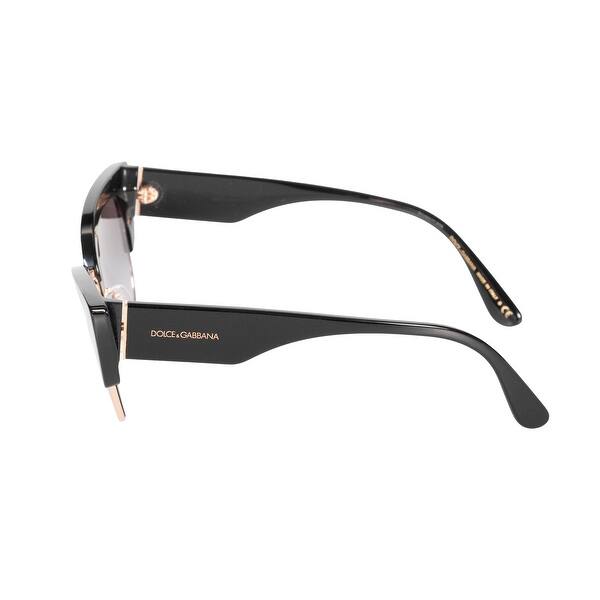 Shop Dolce Gabbana Dg4346 501 8g 53 Cat Eye Sunglasses On Sale