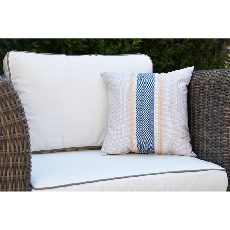 20 x 20 inch Grain Sack Outdoor Pillow