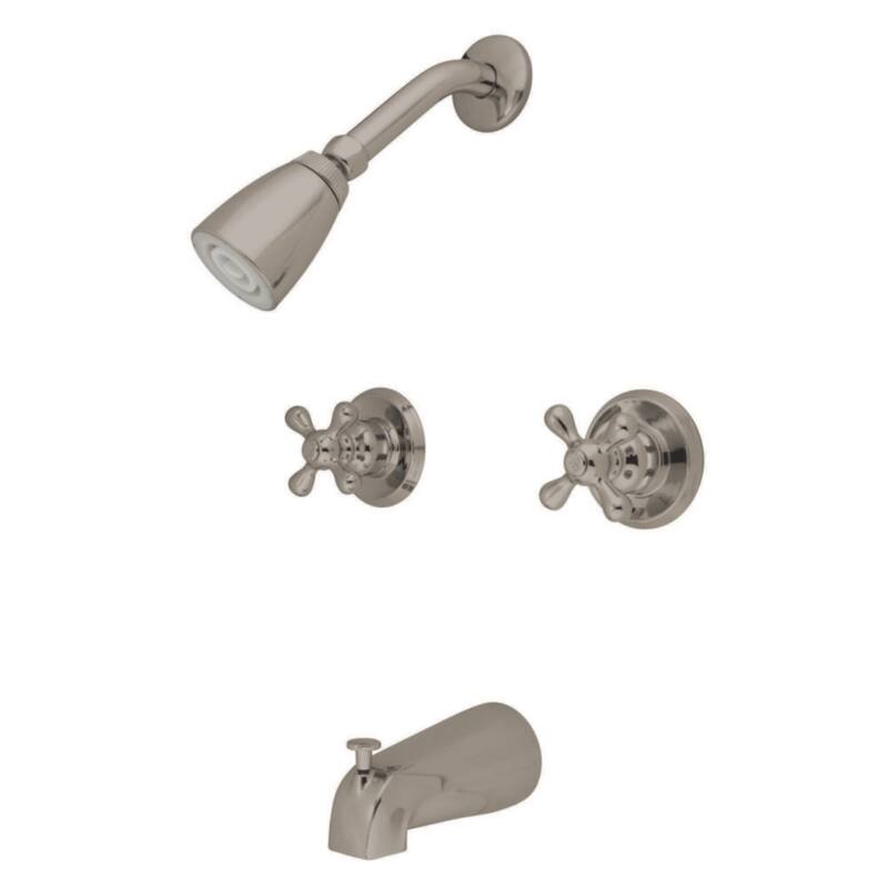 Magellan Two-Handle Tub and Shower Faucet - Brushed Nickel