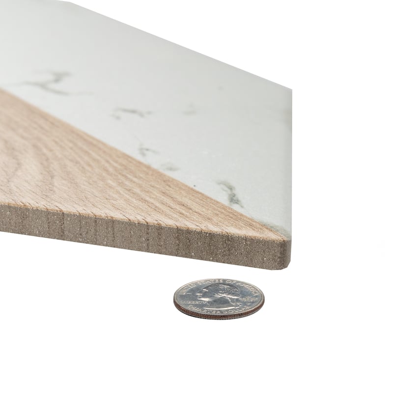 Merola Tile Llama Kayak Lagom Nature 6-1/2" x 12-1/2" Porcelain Floor and Wall Tile