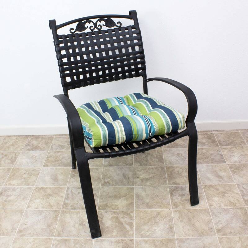 Indoor/Outdoor Plush Patio Seat Cushion - 20" x 20" x 3"