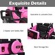 preview thumbnail 14 of 41, Costway 12V Kids Ride On Car 2 Seater Truck RC Electric Vehicles w/ - 48.5"X31.5"X31.5"
