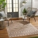 preview thumbnail 4 of 17, Ami Recycled Moroccan Diamond Washable Area Rug Natural/Grey - 3' x 5'