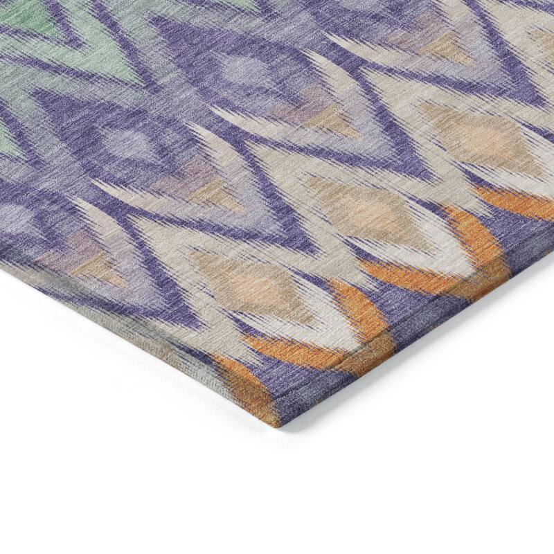 HomeRoots Southwestern Transitional Rectangle Outdoor Rug