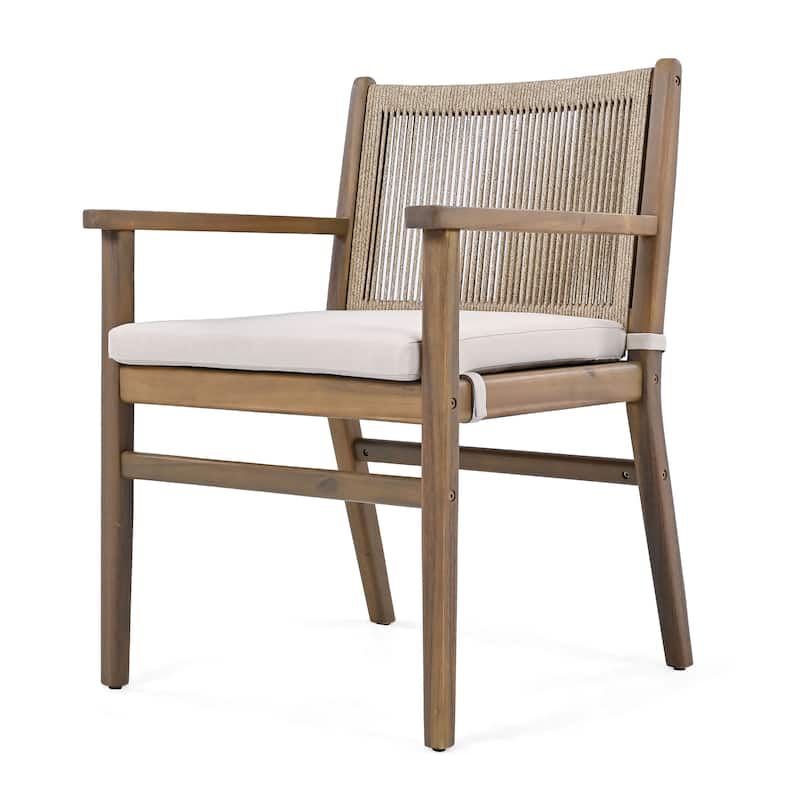 Christopher Knight Home Refined Patio Dining Chair Set of 2