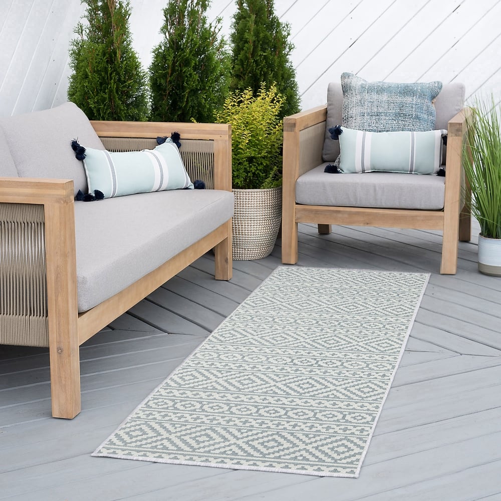 Cruise Moroccan Stripe Indoor/Outdoor Area Rug