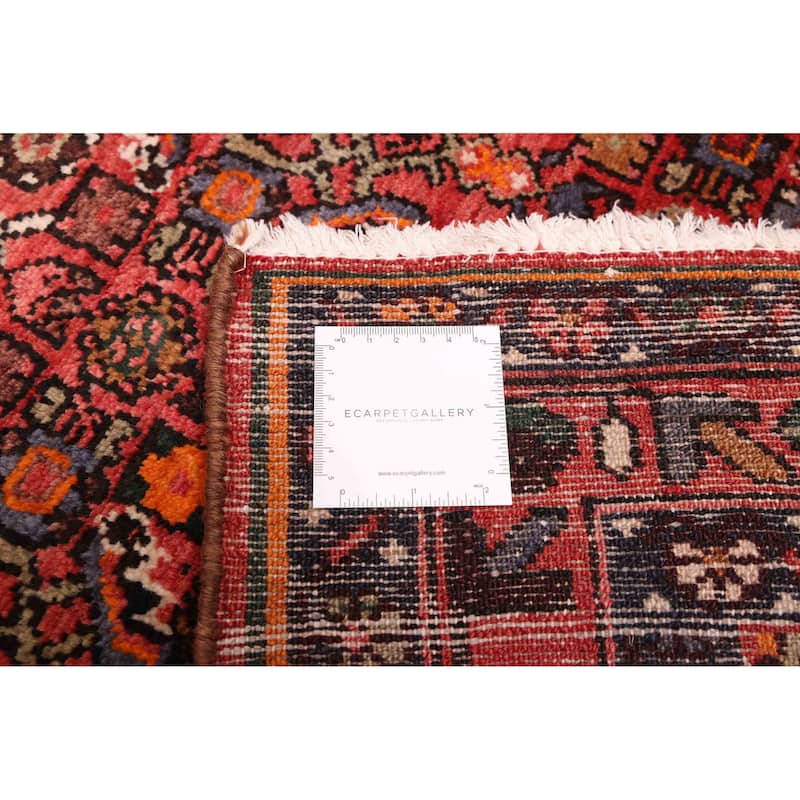 ECARPETGALLERY Hand-knotted Andelz Red Wool Rug - 3'8 x 10'5