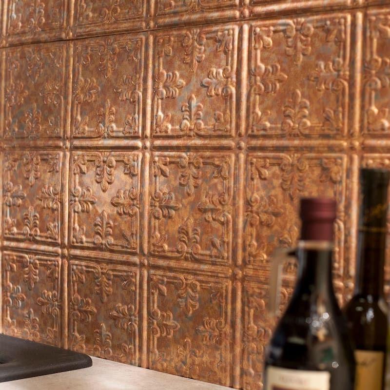 FASÄDE Traditional Style 10 Decorative Vinyl Backsplash Panel