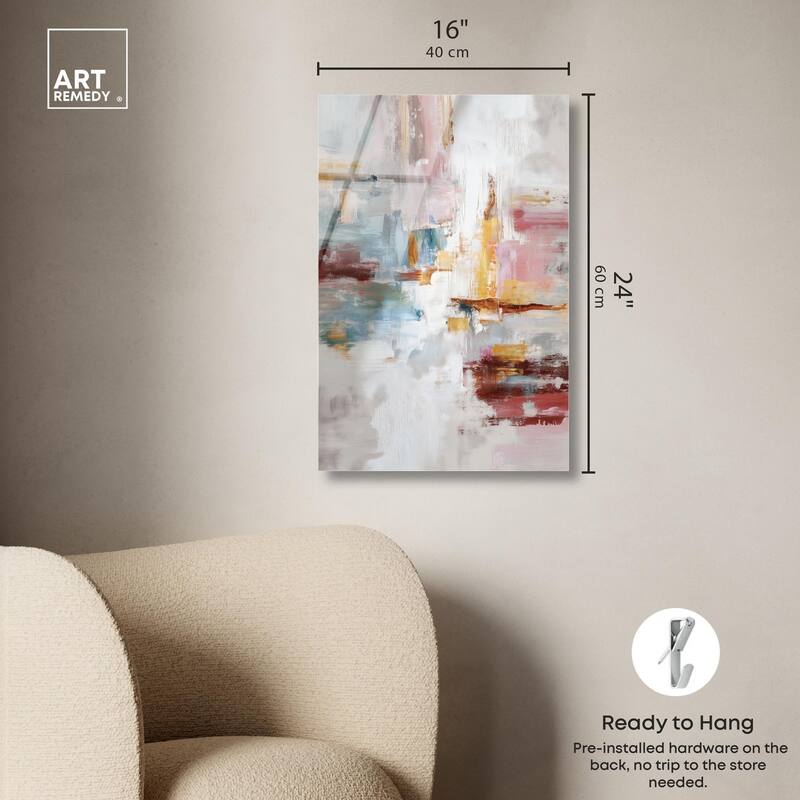 Warmth and cool I Acrylic by Art Remedy, Ready to Hang