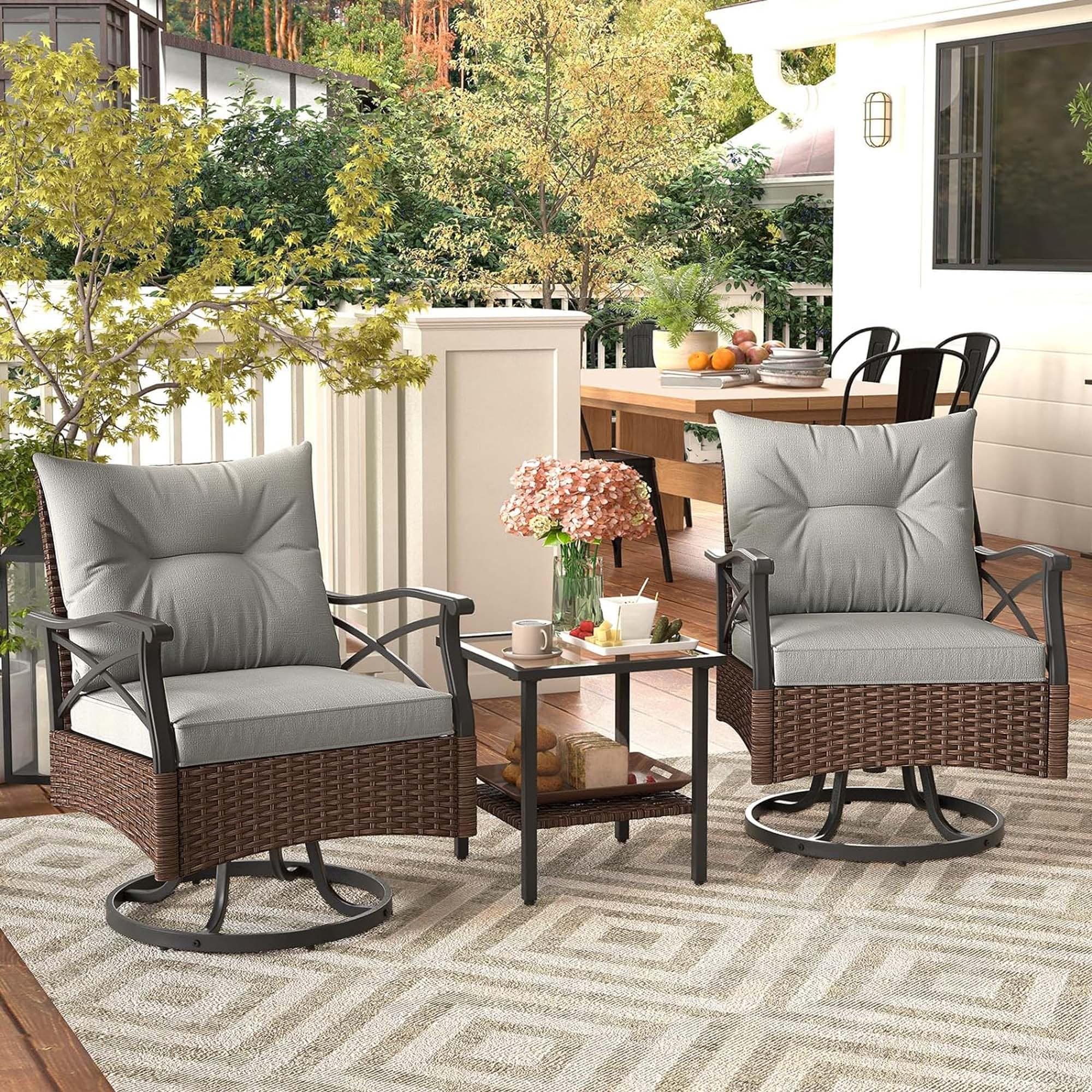 Outdoor Furniture Walmart Outdoor Wicker Rocking Chair Walmart